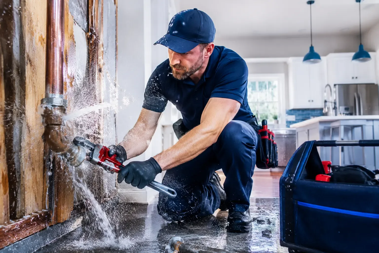 Emergency pipe repair in Delaware